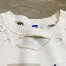 画像9: 80's "NEVADA WOLF PACK" CUT OFF DAMAGE N/S TEE / Mens L / MADE IN USA (9)