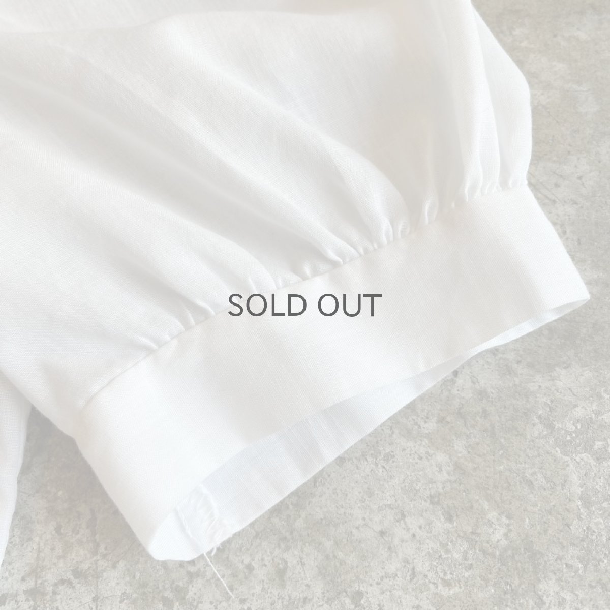 画像6: POINT FRILL LACE DESIGN PUFF SLEEVE S/S BLOUSE / Ladies M / MADE IN USA (6)