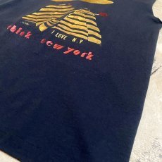 画像6: 80's "THINK NEW YORK" CUT OFF N/S TEE / Mens XL / MADE IN USA (6)