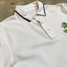 画像3: "GOAT CHEESE" EMBROIDERY S/S POLO SHIRT / Mens M (3)