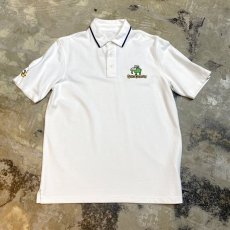 画像1: "GOAT CHEESE" EMBROIDERY S/S POLO SHIRT / Mens M (1)