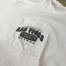 画像4: "LAS VEGAS" PRINTED S/S POCKET TEE / Mens XL(L) (4)