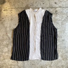 画像1: DOCKING CUT OFF DESIGN N/S SHIRT / Ladies L (1)