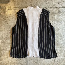 画像2: DOCKING CUT OFF DESIGN N/S SHIRT / Ladies L (2)