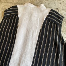 画像9: DOCKING CUT OFF DESIGN N/S SHIRT / Ladies L (9)