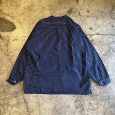 画像2: EURO MILITARY STRIPE PATTERN  L/S TOPS / Ladies L  (2)