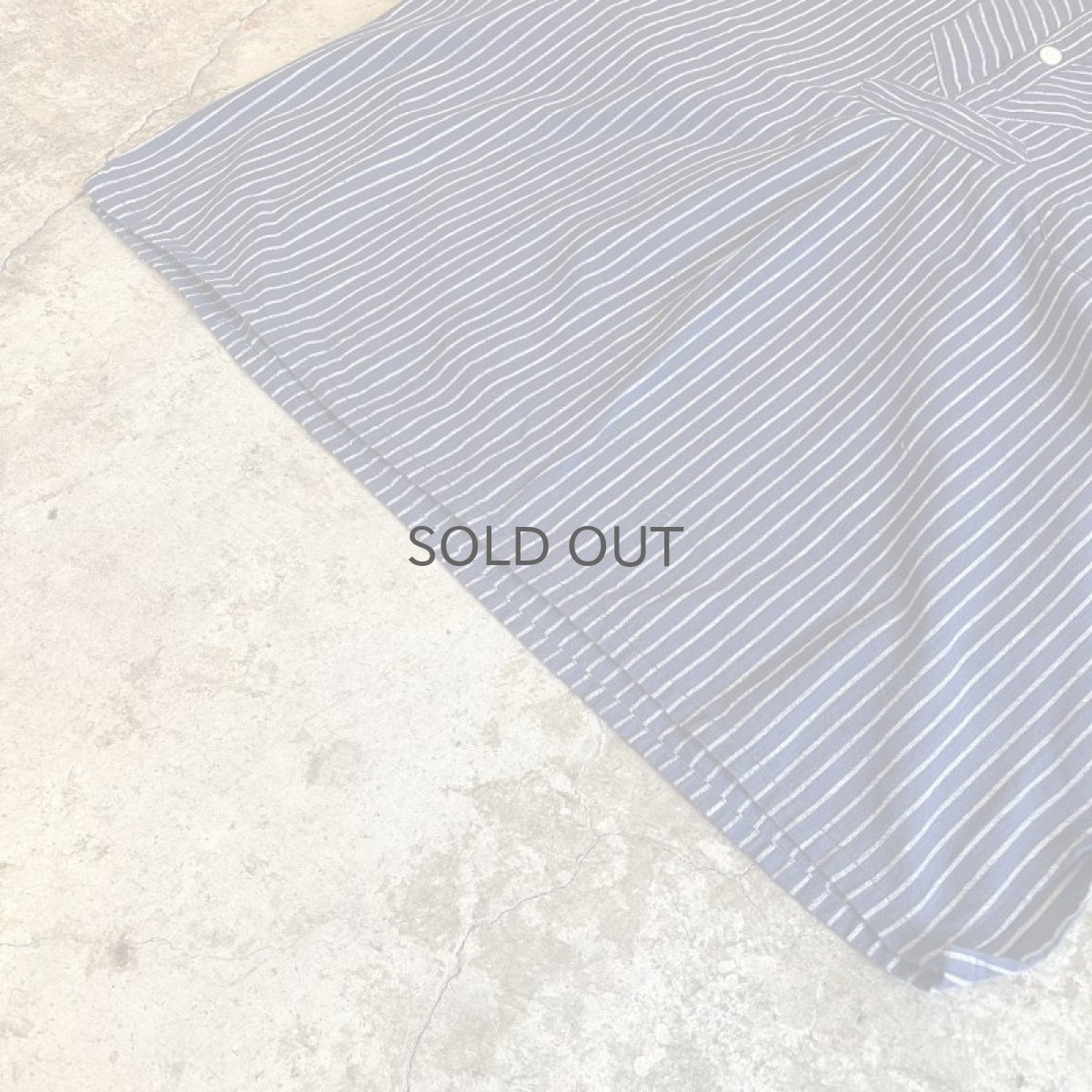 画像4: EURO MILITARY STRIPE PATTERN  L/S TOPS / Ladies L  (4)