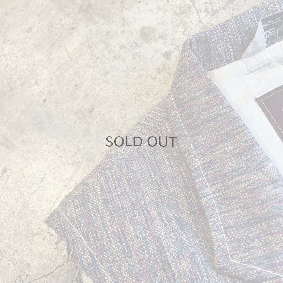 画像9: 【Wiz&Witch】"OUT STITCH" SINGLE TAYLOR VEST  / OS (9)