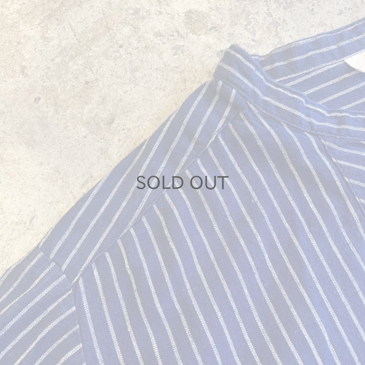 画像9: EURO MILITARY STRIPE PATTERN  L/S TOPS / Ladies L  (9)