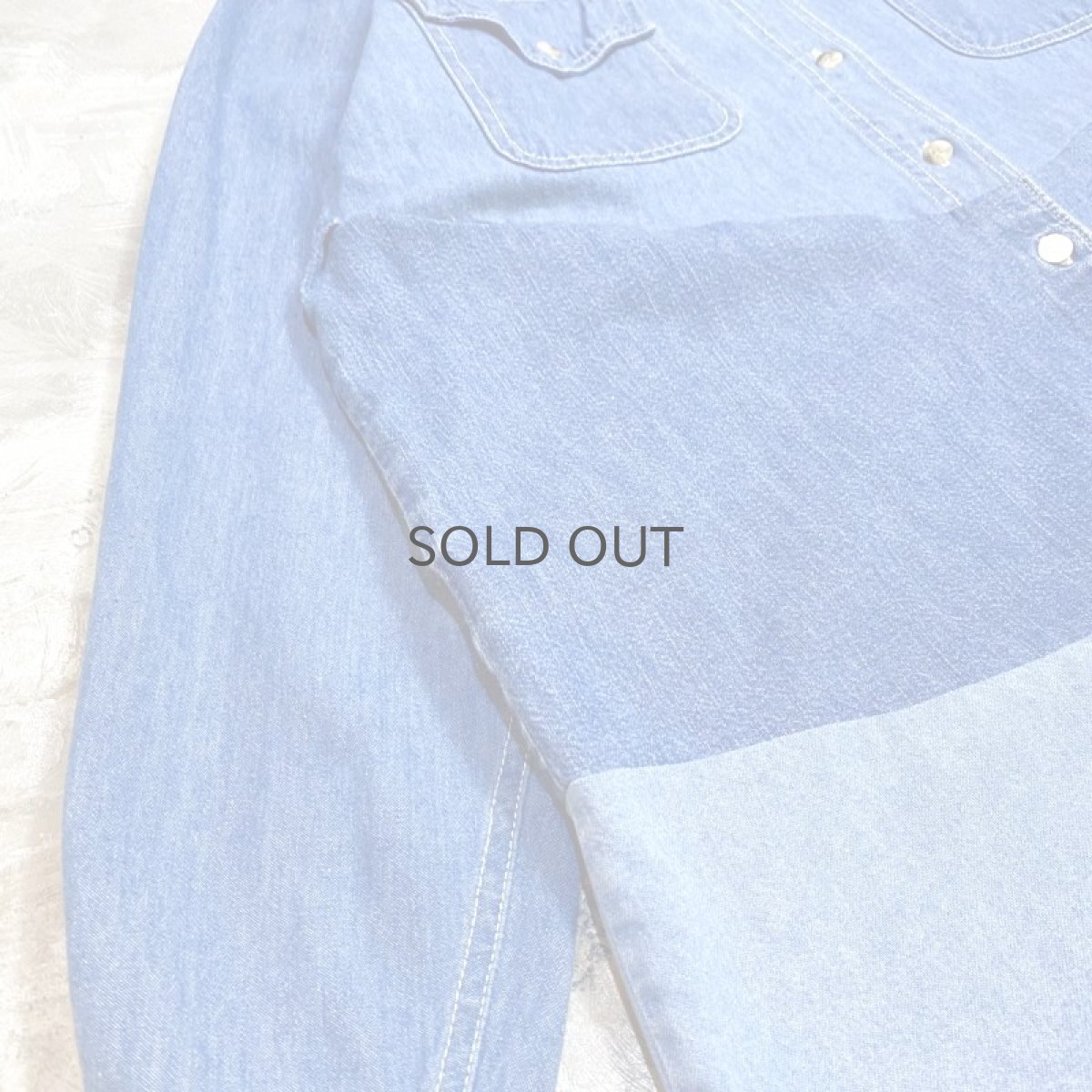 画像5: 【Wiz&Witch】"UNITED" DENIM LONG SHIRT / OS (5)