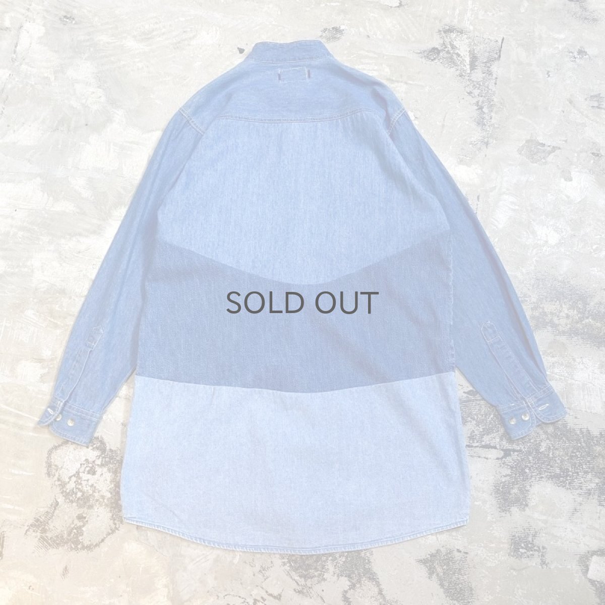 画像2: 【Wiz&Witch】"UNITED" DENIM LONG SHIRT / OS (2)
