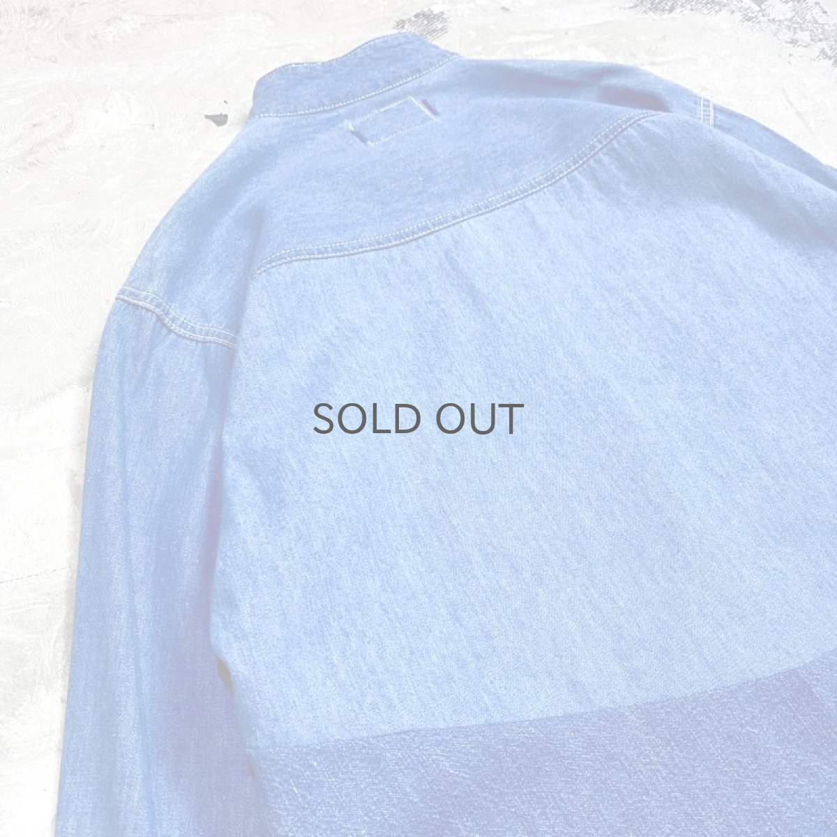 画像9: 【Wiz&Witch】"UNITED" DENIM LONG SHIRT / OS (9)