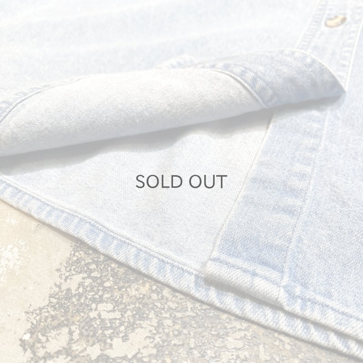 画像8: 【Wiz&Witch】"UNITED" DENIM LONG SHIRT / OS (8)