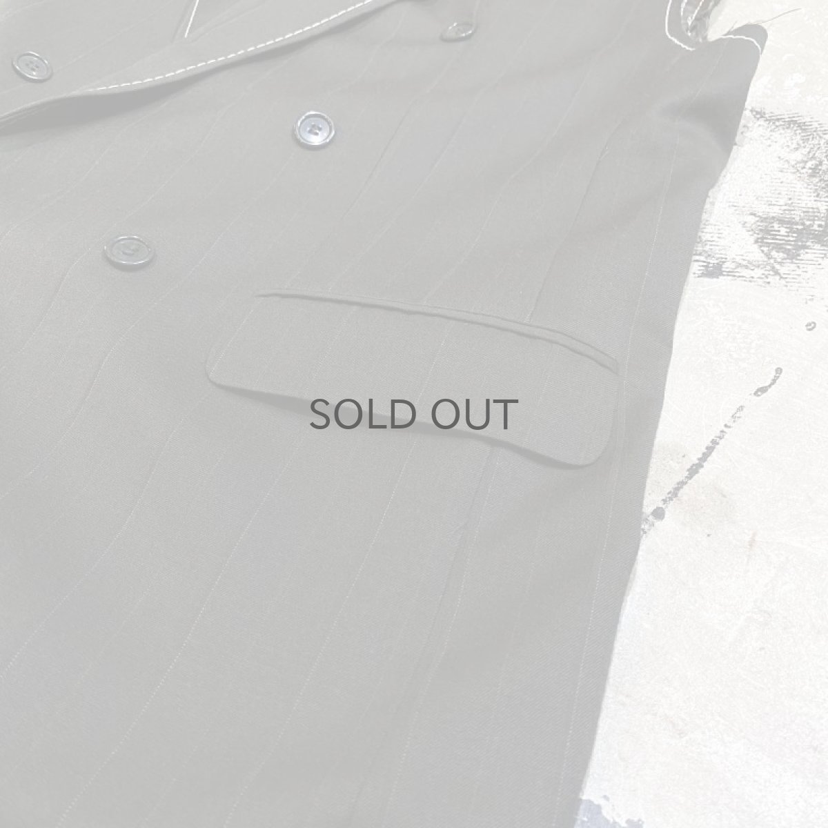 画像6: 【Wiz&Witch】"OUT STITCH" DOUBLE TAYLOR VEST  / OS (6)