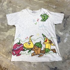 画像1: "THE FRUITTIES" EMBROIDERY POCKET S/S TEE / Mens M (1)