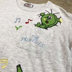 画像4: "THE FRUITTIES" EMBROIDERY POCKET S/S TEE / Mens M (4)