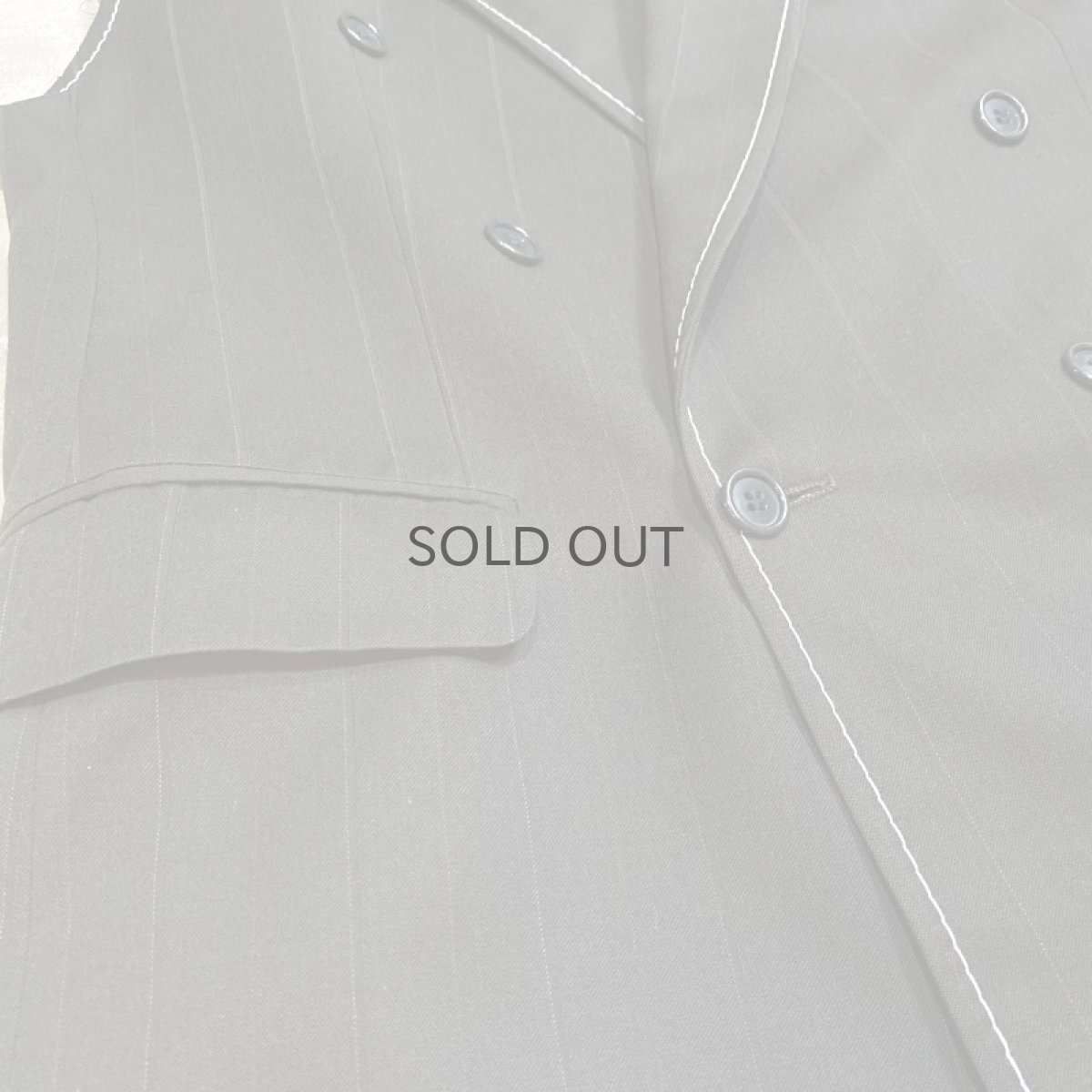 画像5: 【Wiz&Witch】"OUT STITCH" DOUBLE TAYLOR VEST  / OS (5)