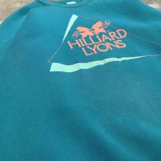 画像5: 80's "HILLIARD LYONS" LOGO PRINT SWEAT / Mens L / MADE IN USA (5)