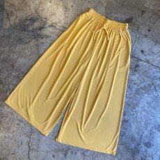 画像4: YELLOW COLOR WIDE DESIGN PANTS / FREE (4)