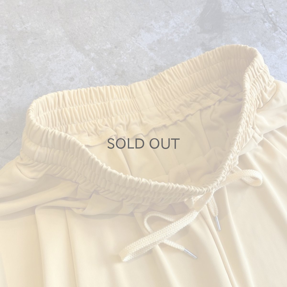 画像7: YELLOW COLOR WIDE DESIGN PANTS / FREE (7)