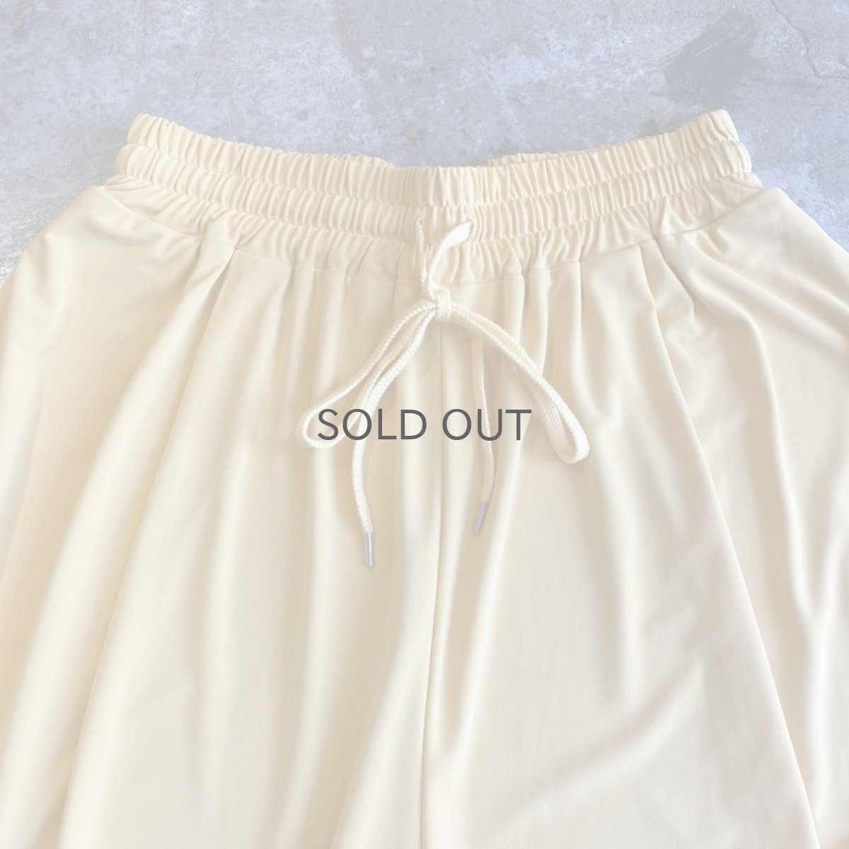 画像6: YELLOW COLOR WIDE DESIGN PANTS / FREE (6)