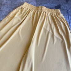 画像10: YELLOW COLOR WIDE DESIGN PANTS / FREE (10)