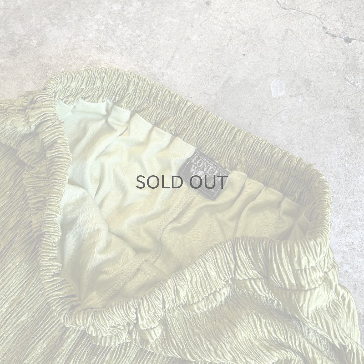 画像9: ALL OVER SHAGGY PATTERN COLOR DESIGN FLARE PANTS / W24~W30 (9)