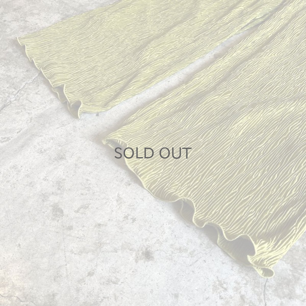 画像5: ALL OVER SHAGGY PATTERN COLOR DESIGN FLARE PANTS / W24~W30 (5)