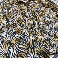 画像5: LEOPARD COLOR ZEBRA PATTERN L/S SHIRT / Mens L (5)