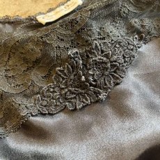 画像8: 【Christian Dior】BLACK COLOR LACE DESIGN SHORT LINGERIE  / Ladies M / MADE IN USA (8)