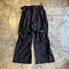 画像2: 【WONDERGROUND】NEO BONDAGE WIDE PANTS / OS (2)