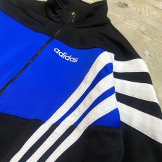 画像4: OLD【adidas】THREE STRIPES BICOLOR TRACK JACKET / Mens M (4)