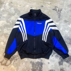 画像1: OLD【adidas】THREE STRIPES BICOLOR TRACK JACKET / Mens M (1)