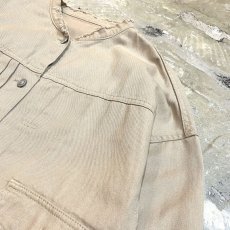 画像4: STAND COLLAR COTTON DESIGN JACKET / Mens M (4)