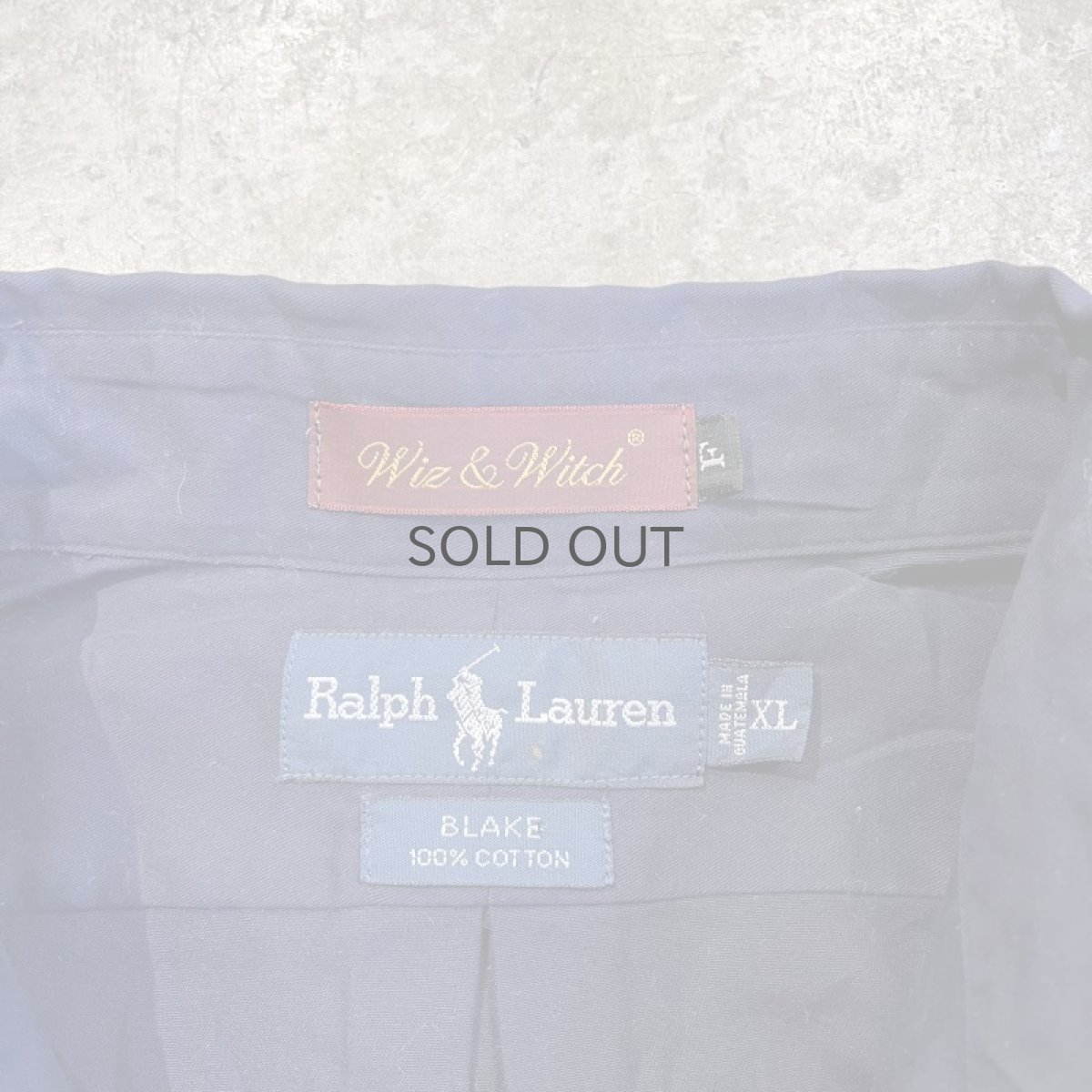 画像11: 【Wiz&Witch】"TRANSFORM" Ralph Lauren OVER L/S SHIRTS / OS (11)