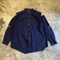 画像1: 【Wiz&Witch】"TRANSFORM" Ralph Lauren OVER L/S SHIRTS / OS (1)