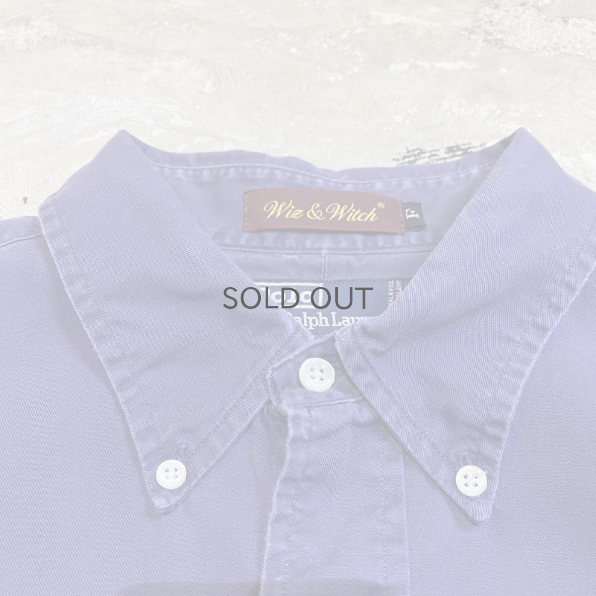 画像10: 【Wiz&Witch】"TRANSFORM" Ralph Lauren OVER L/S SHIRT / OS (10)