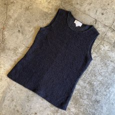 画像4: 【NINA RICCI】MOHAIR DESIGN KNIT N/S TOPS / Ladies M / MADE IN ITALY  (4)