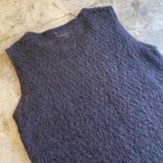 画像6: 【NINA RICCI】MOHAIR DESIGN KNIT N/S TOPS / Ladies M / MADE IN ITALY  (6)