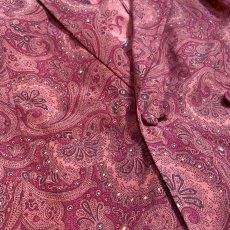 画像5: PAISLEY PATTERN DOUBLE BREASTED JACKET / Mens M (5)