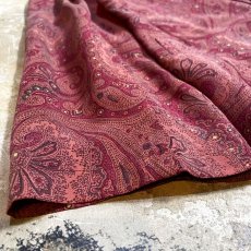 画像7: PAISLEY PATTERN DOUBLE BREASTED JACKET / Mens M (7)