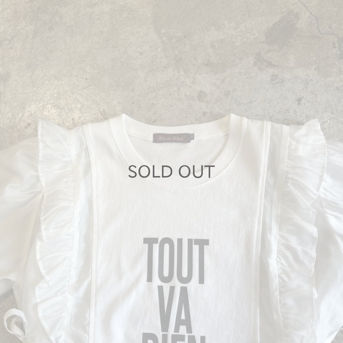 画像8: 【Wiz&Witch】"UNITED" FUTURE ROCK L/S TOPS / OS (8)