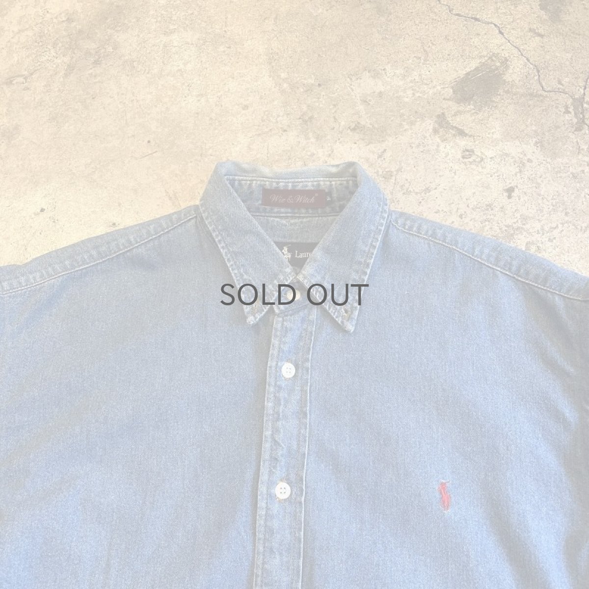 画像10: 【Wiz&Witch】"TRANSFORM" Ralph Lauren OVER L/S SHIRTS / OS (10)