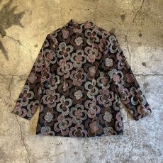 画像2: ALL OVER COLOR FROLAL EMBROIDARY DESIGN JACKET / Ladies M (2)