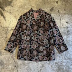 画像1: ALL OVER COLOR FROLAL EMBROIDARY DESIGN JACKET / Ladies M (1)