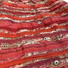 画像5: BORDER FABRIC PATCH PATTERN JACKET / Mens XL(L) (5)