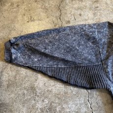 画像7: SHAWL COLLAR DESIGN BLEACH DOLMAN SLEEVE TOPS / Ladies L (7)