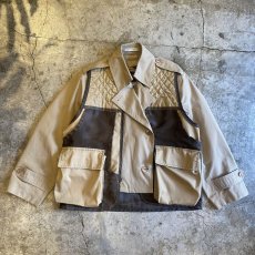 画像1: 【Wiz&Witch】"UNITED" LAYER VEST SHORT TRENCH JACKET / OS (1)