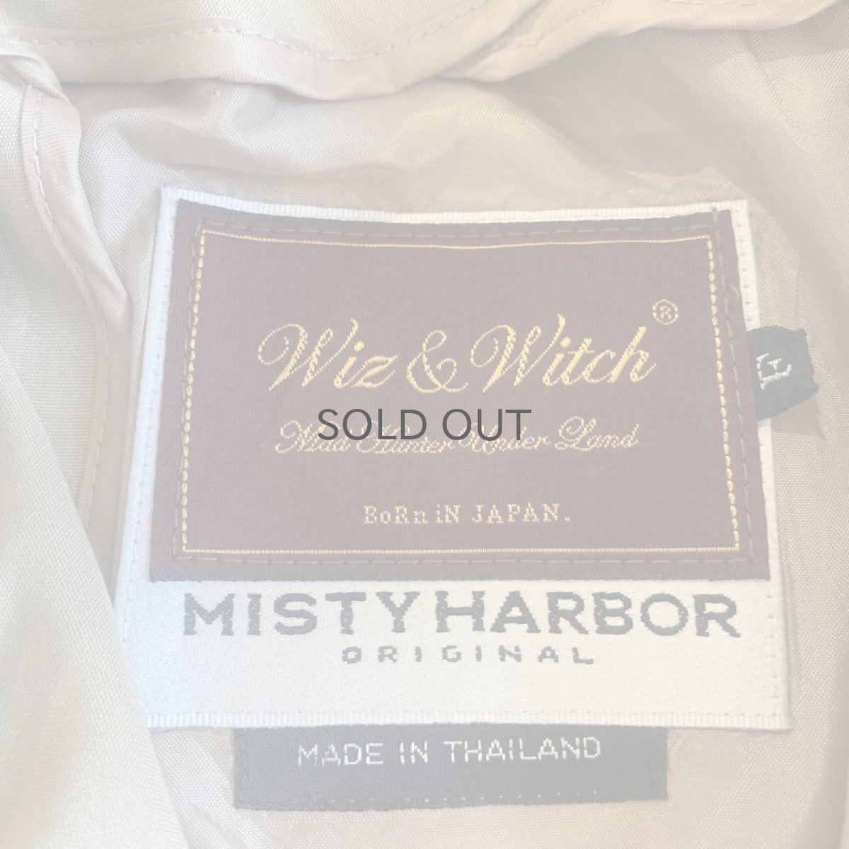 画像13: 【Wiz&Witch】"UNITED" LAYER VEST SHORT TRENCH JACKET / OS (13)