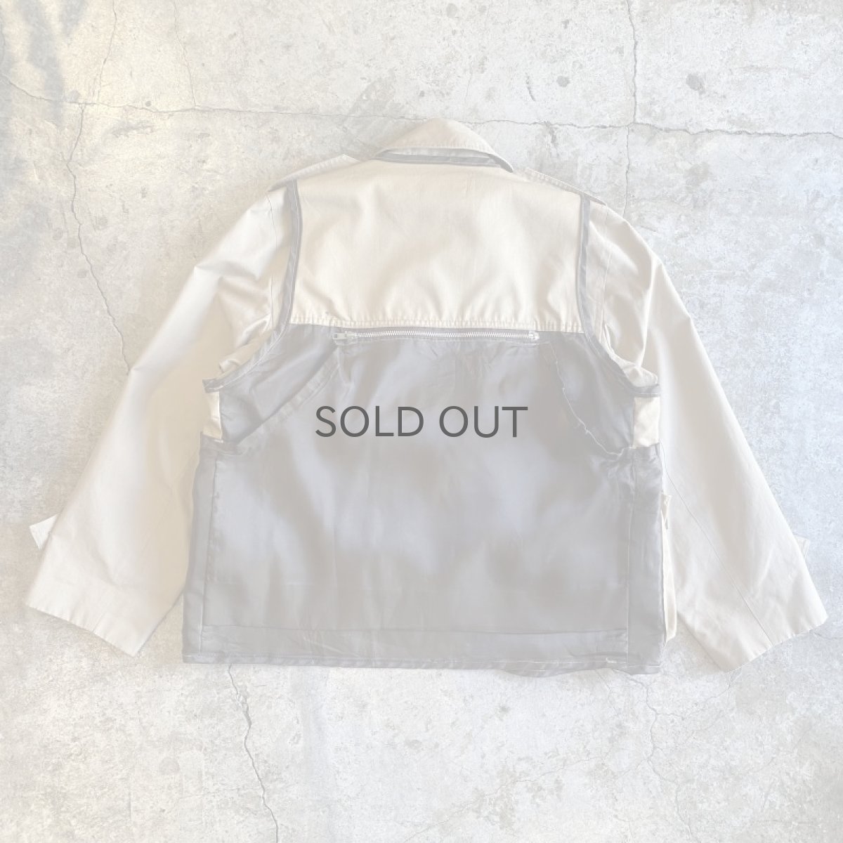 画像2: 【Wiz&Witch】"UNITED" LAYER VEST SHORT TRENCH JACKET / OS (2)